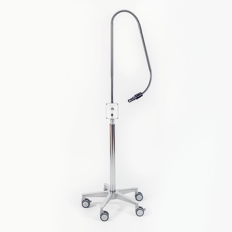 IsoLED Flex 1 light,panel, and stand